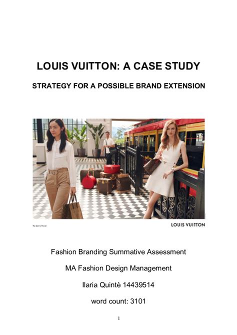 case louis vuitton original|Louis Vuitton case study pdf.